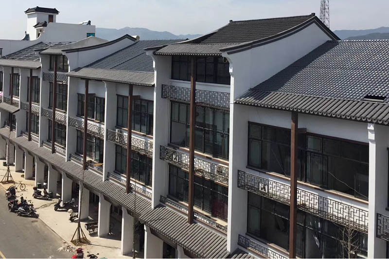 Grad Shaoxing Shengzhou District Pu Kou Općinski projekt obnove krova